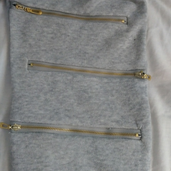 Gray joggers with zippers NWOT Sz Small - Picture 3 of 8